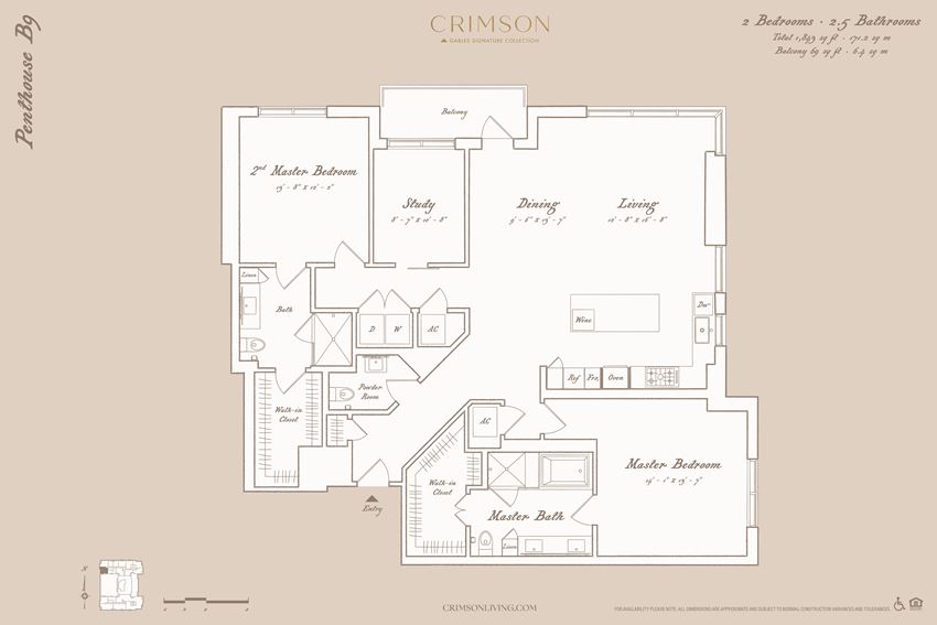 Penthouse B9 Floorplan Penthouse B9 Floorplan